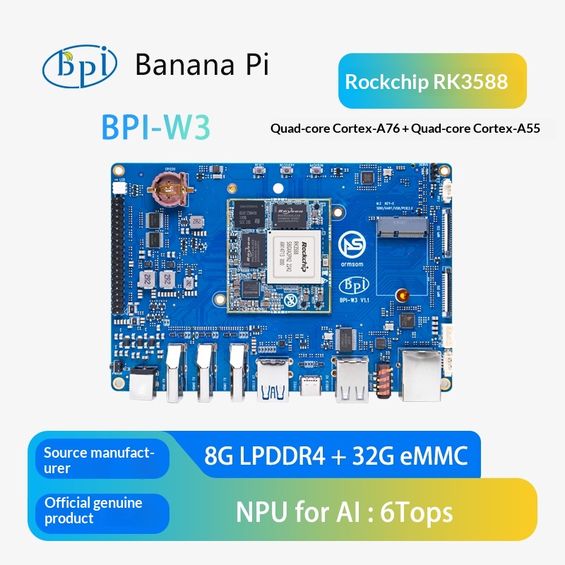 Rockchip Rk3588 Development Board - Papan Pengembangan Router Sumber Terbuka BPI