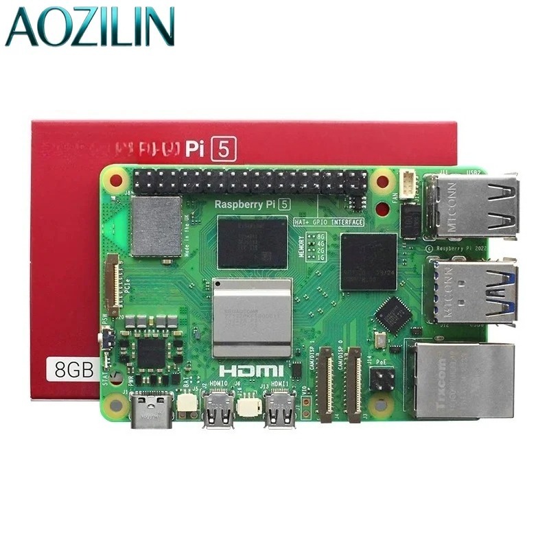 Raspberry Pi 5 8Gb Board - Kit Papan Pengembangan Mainboard untuk Raspberry