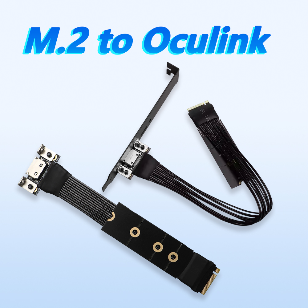 Oculink Egpu Mini Pc - Kabel ADT M.2 M-Key ke Oculink