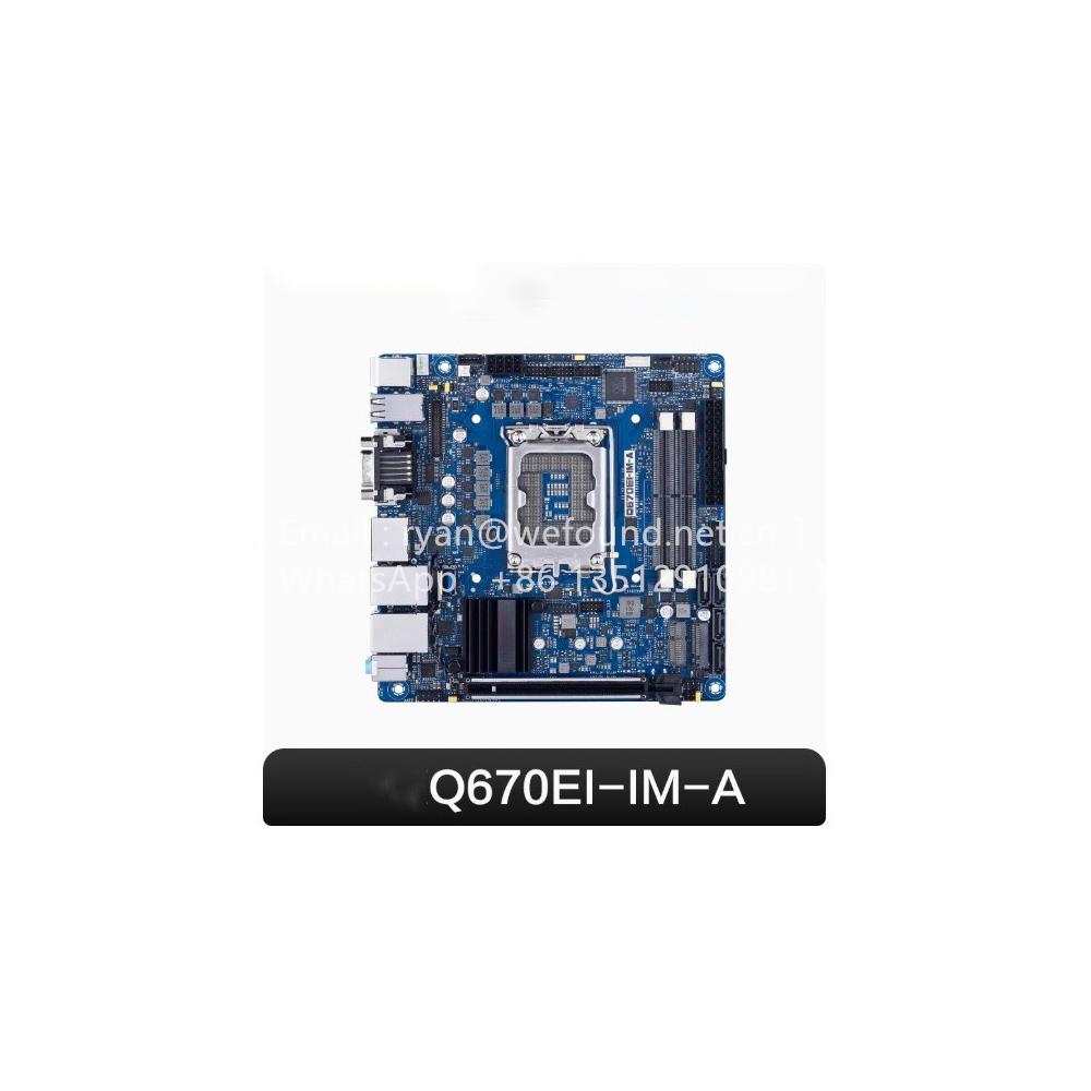 Lga1700 Itx Motherboard Ddr5 - Q670EI-IM-A motherboard mini-ITX Soket LGA1700 untuk