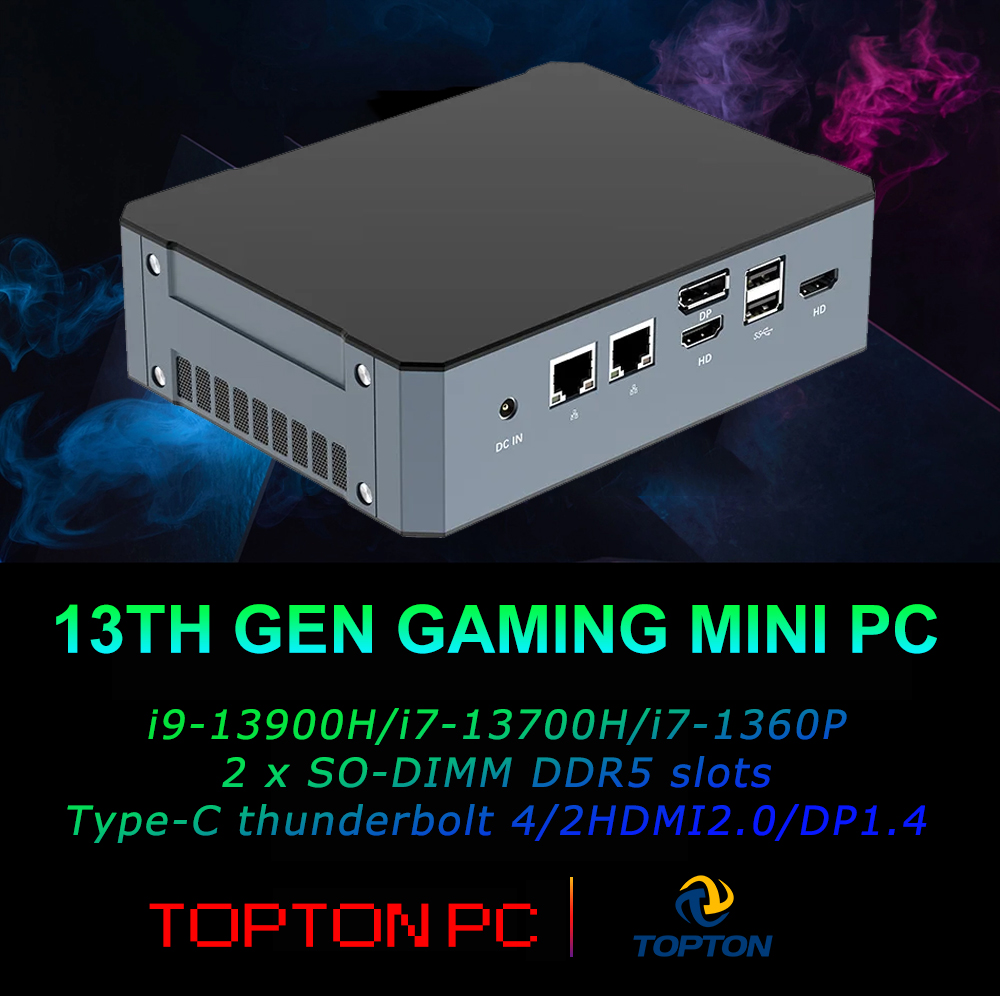 Intel Core I9 13900H Mini Pc - PC Mini ke-13 Intel Core i9-13900H