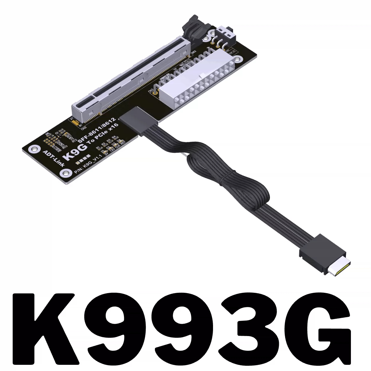 Oculink Egpu Mini Pc - K993G-BK7 PCI-E 5.0 x4 ke OCuLink