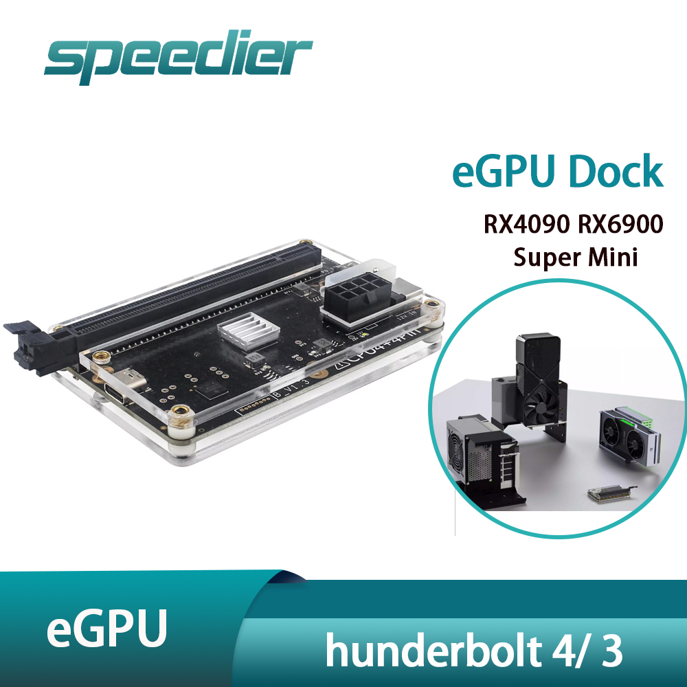 Thunderbolt 4 Egpu Dock Mini Pc - Dock eGPU Thunderbolt 4 3, Docking