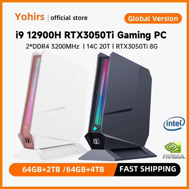 Intel Core I9 13900H Mini Pc - Mini PC Gamer Generasi ke-13 Intel