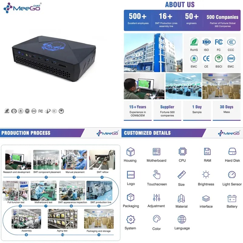 Mini Pc Rtx 4060 Ddr5 - Penjualan Panas Meegopad G10T Generasi ke-14