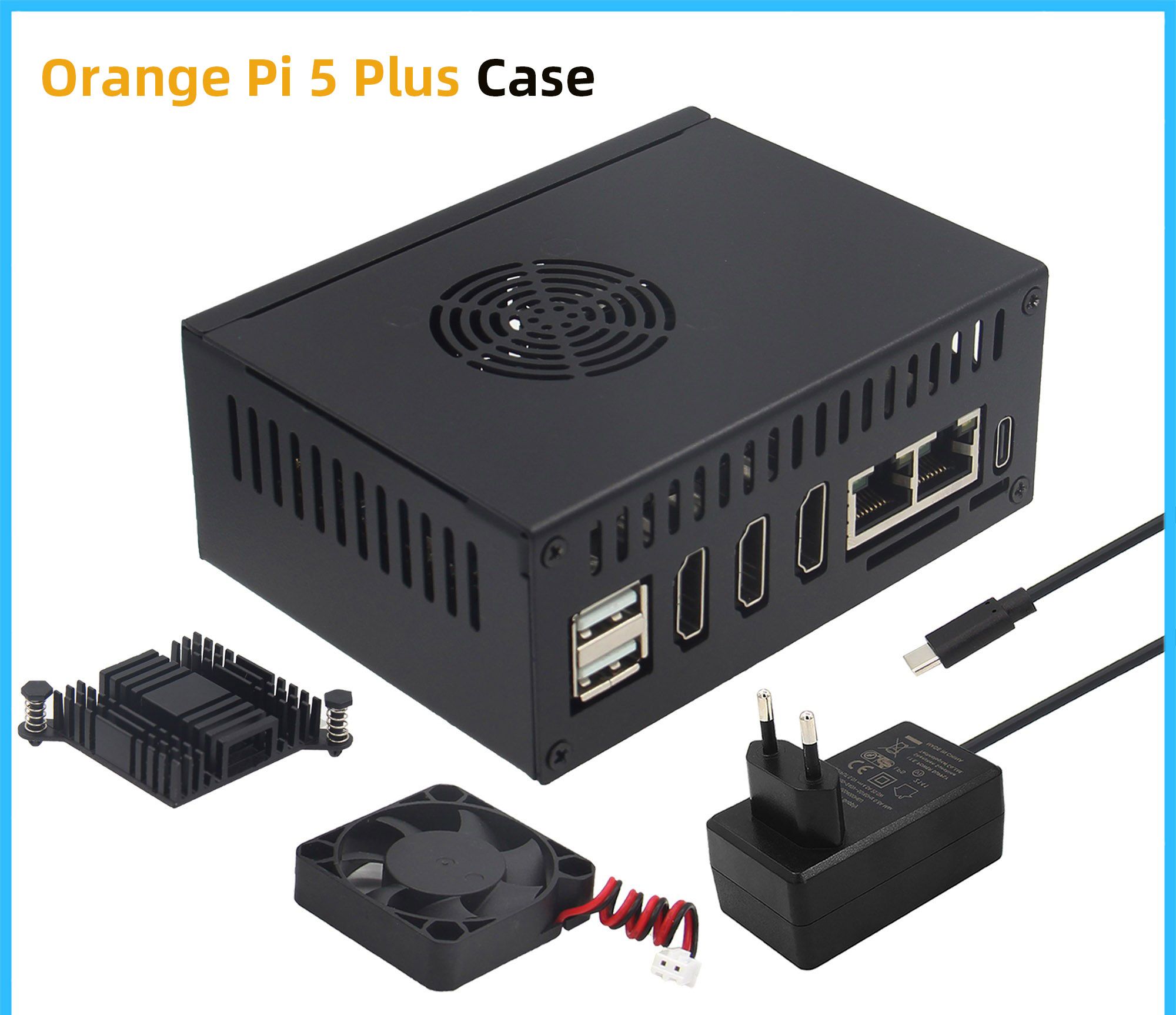 Orange Pi 5 Plus 16Gb - Casing Orange Pi 5 Plus (N508)