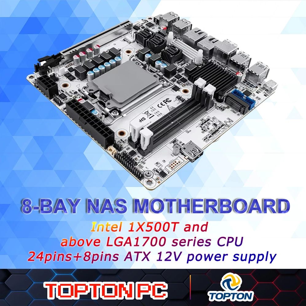 Lga1700 Itx Motherboard Ddr5 - Motherboard Mini ITX NAS 8-Bay (LGA1700
