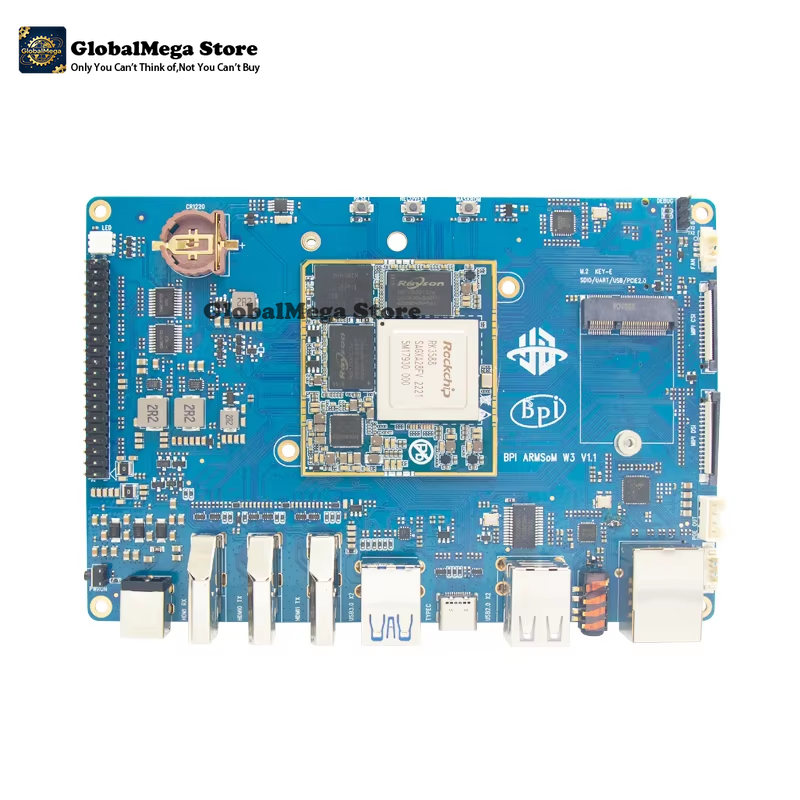 Banana Pi BPI-W3 Papan Sirkuit - Rockchip Rk3588 Development Board ulasan dan harga