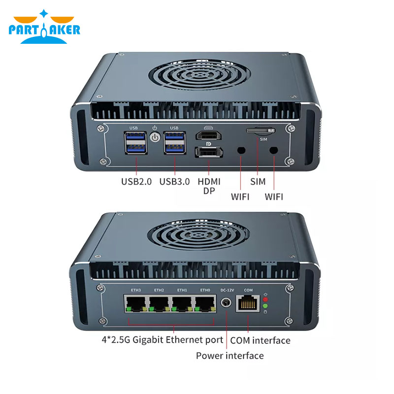Mini PC Firewall Router Intel  - Pfsense Firewall Router 2.5G 4 I226 ulasan dan harga