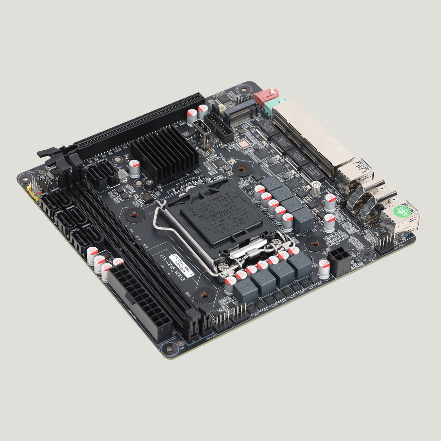 C246 Motherboard Mini-ITX 8 Ba - Nas Motherboard 8 Sata Mini Itx ulasan dan harga