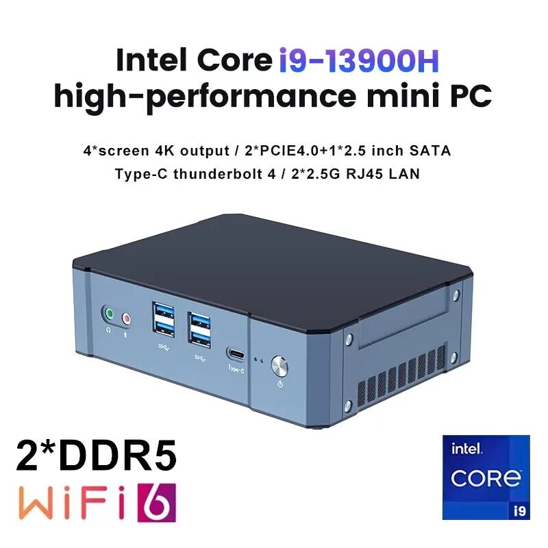 Intel Core i9 NUC komputer Min - Intel Core I9 13900H Mini Pc ulasan dan harga