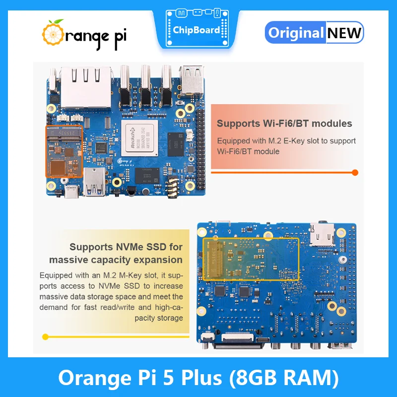 Orange Pi 5 Plus 8GB RAM RK358 - Orange Pi 5 Plus 16Gb ulasan dan harga