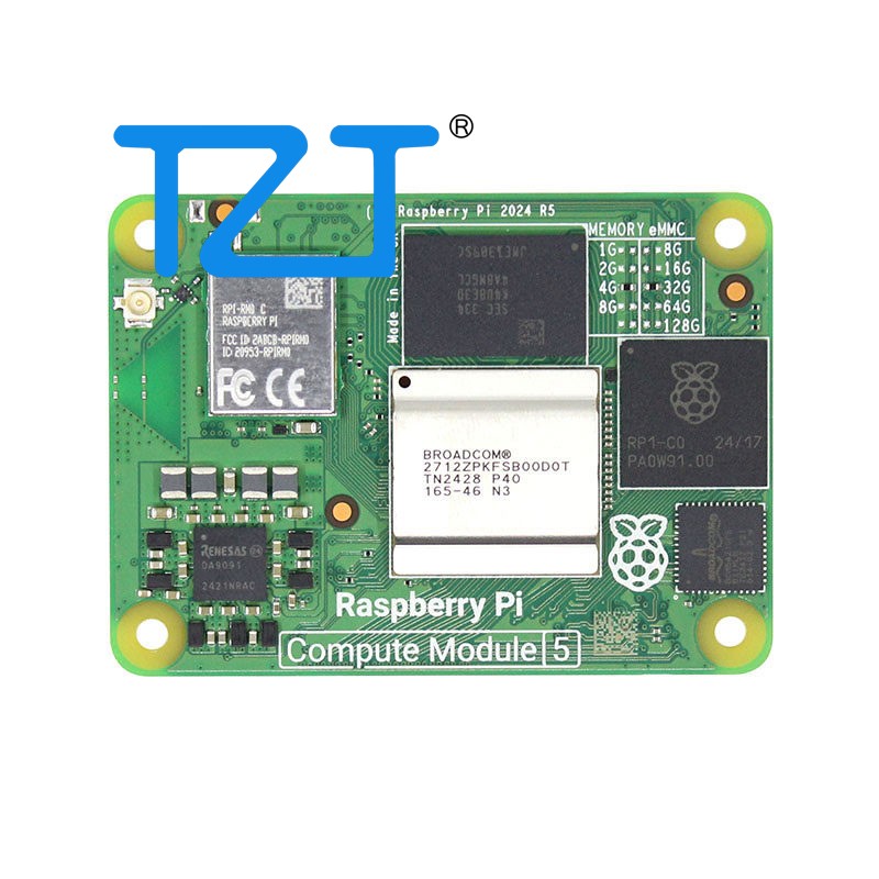 Modul Komputasi TZT 5 Bluetoot - Raspberry Pi 5 8Gb Board ulasan dan harga