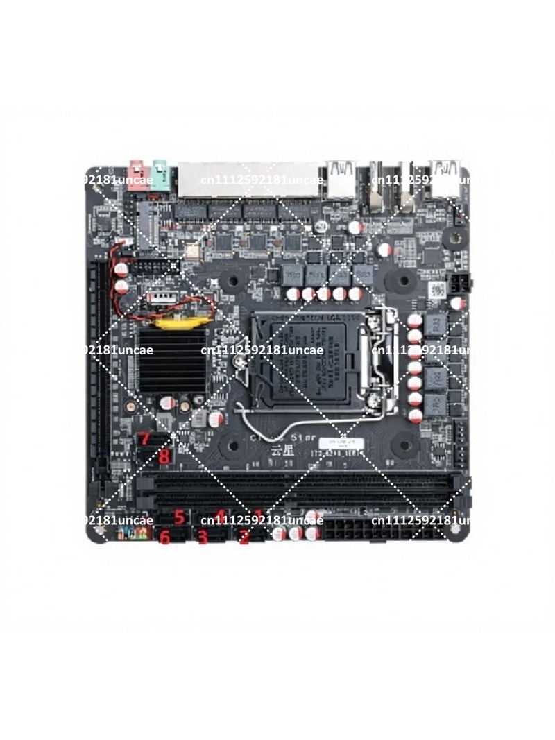 Motherboard Mini ITX untuk CPU - Nas Motherboard 8 Sata Mini Itx ulasan dan harga