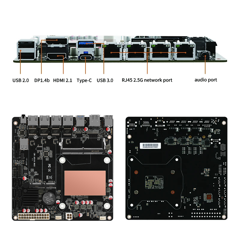 Motherboard ITX N150 Set Nas A - Nas Motherboard 8 Sata Mini Itx ulasan dan harga