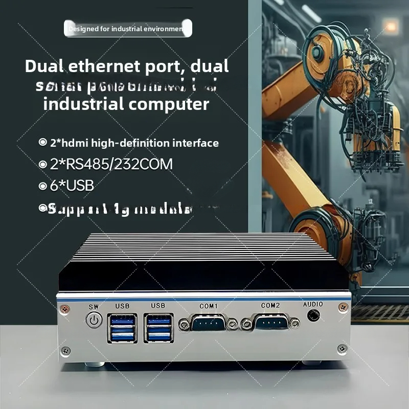 PC Industri Mini - Quad-Core N - Fanless Industrial Pc Rs485 Core I7 ulasan dan harga