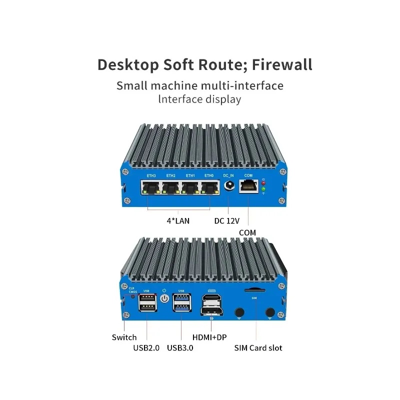 2026 Produk Terlaris N100 Soft - Pfsense Firewall Router 2.5G 4 I226 ulasan dan harga