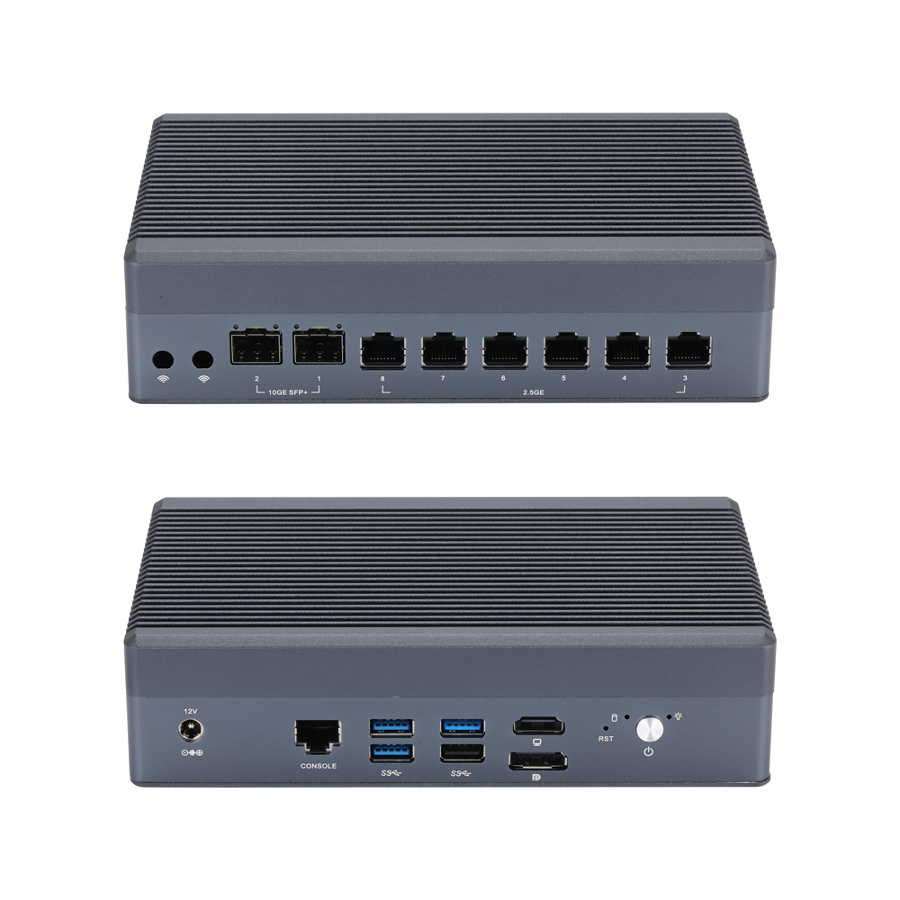 Mini PC Barebone 2x Intel 10G  - Dual Lan 10G Sfp+ Mini Pc ulasan dan harga