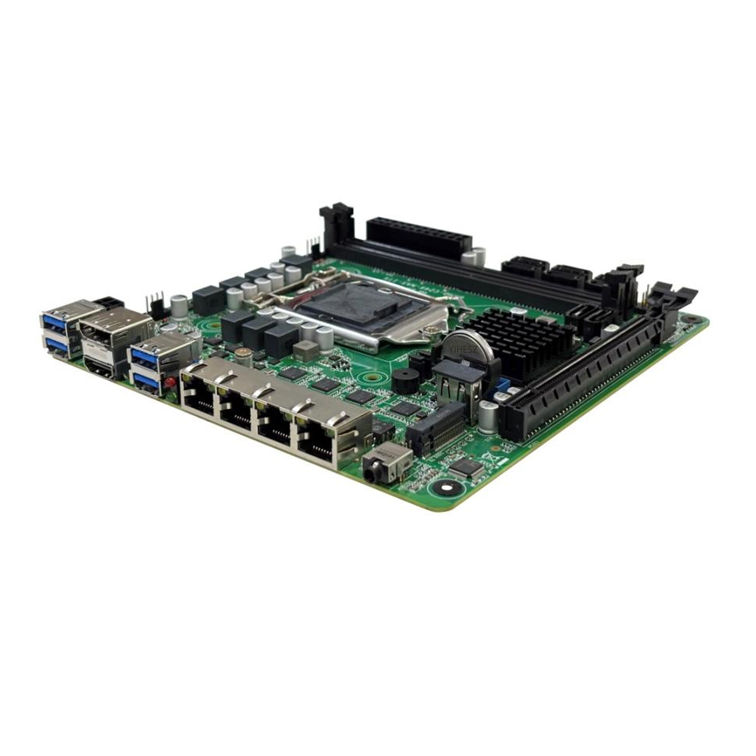 C246 8 SATA 8-Bays NAS Motherb - Nas Motherboard 8 Sata Mini Itx ulasan dan harga