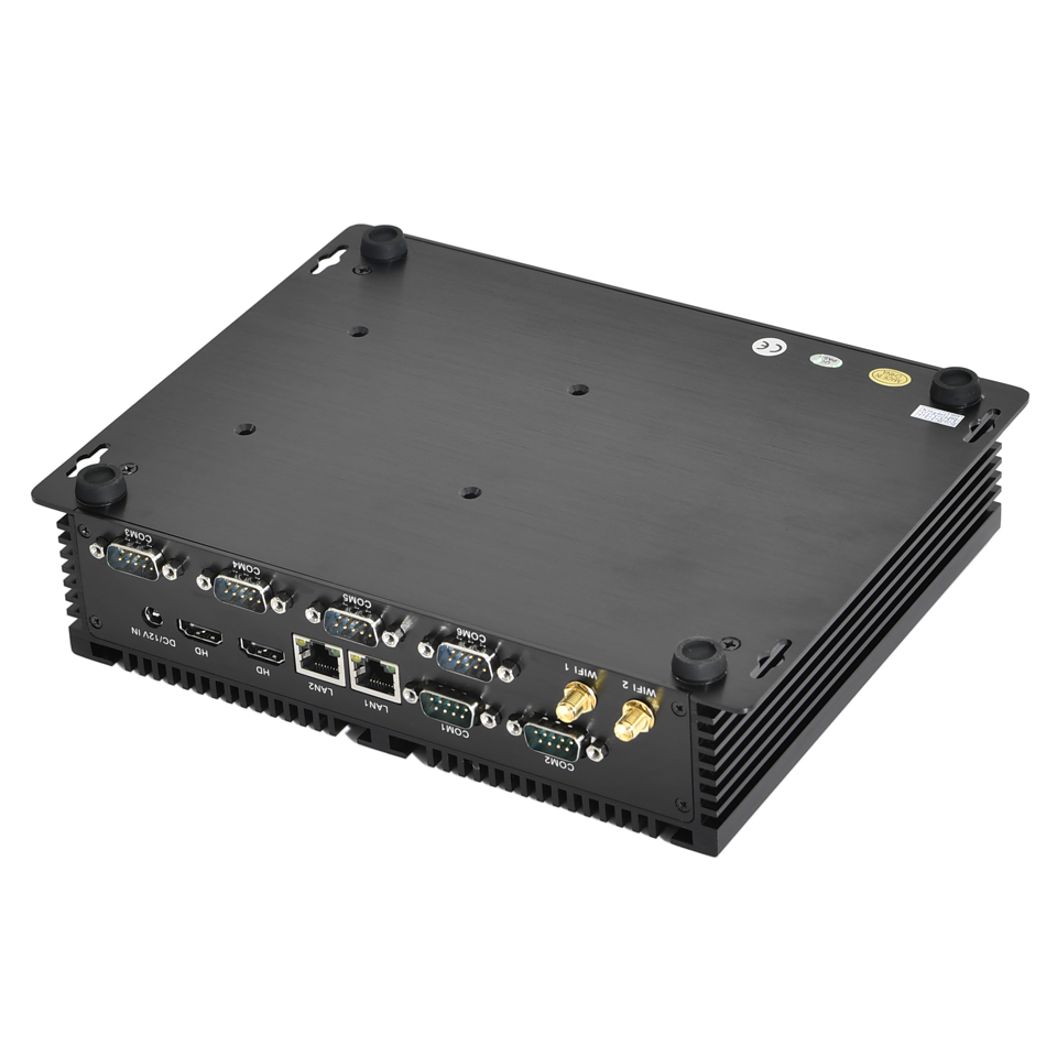 Penjualan Besar Komputer Indus - Fanless Industrial Pc Rs485 Core I7 ulasan dan harga
