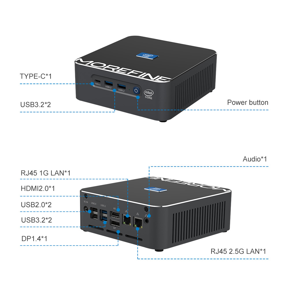 Mini PC 2025 i9-13900H i9 1290 - Intel Core I9 13900H Mini Pc ulasan dan harga