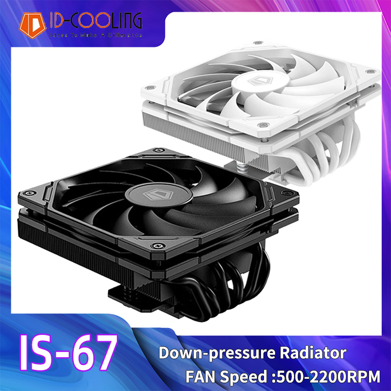 ID-COOLING IS-67-XT 6 Pipa Pan - Lga1700 Itx Motherboard Ddr5 ulasan dan harga