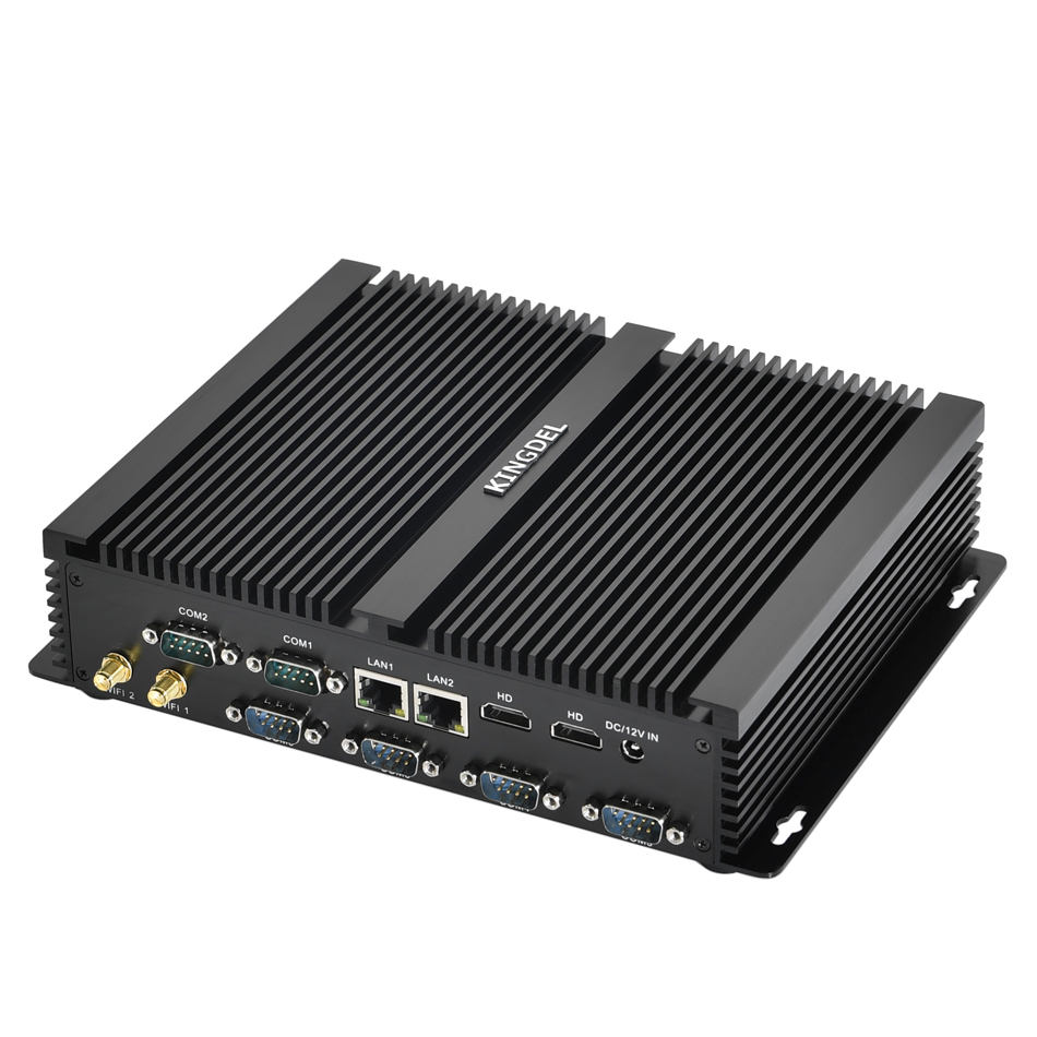 Penjualan Besar Komputer Indus - Fanless Industrial Pc Rs485 Core I7 ulasan dan harga