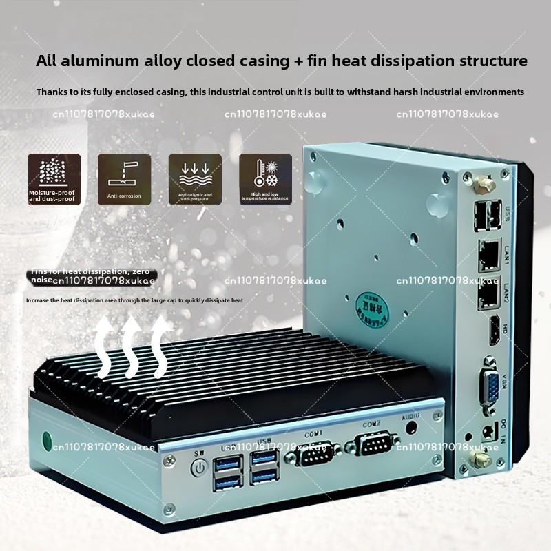 Mini PC Industri - Quad-Core N - Fanless Industrial Pc Rs485 Core I7 ulasan dan harga