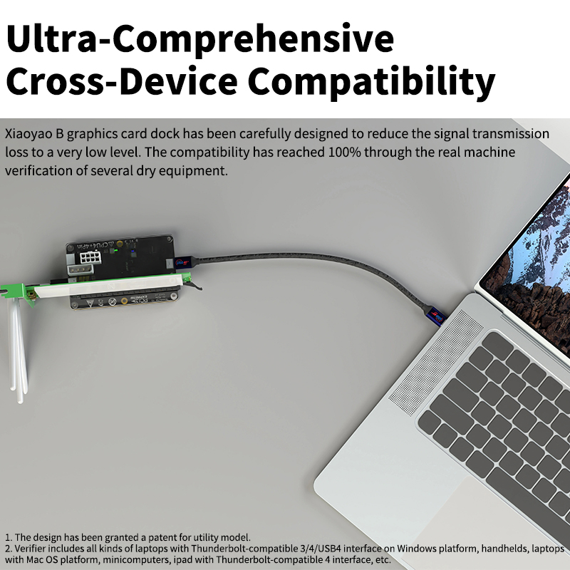Docking Station GPU Eksternal  - Thunderbolt 4 Egpu Dock Mini Pc ulasan dan harga