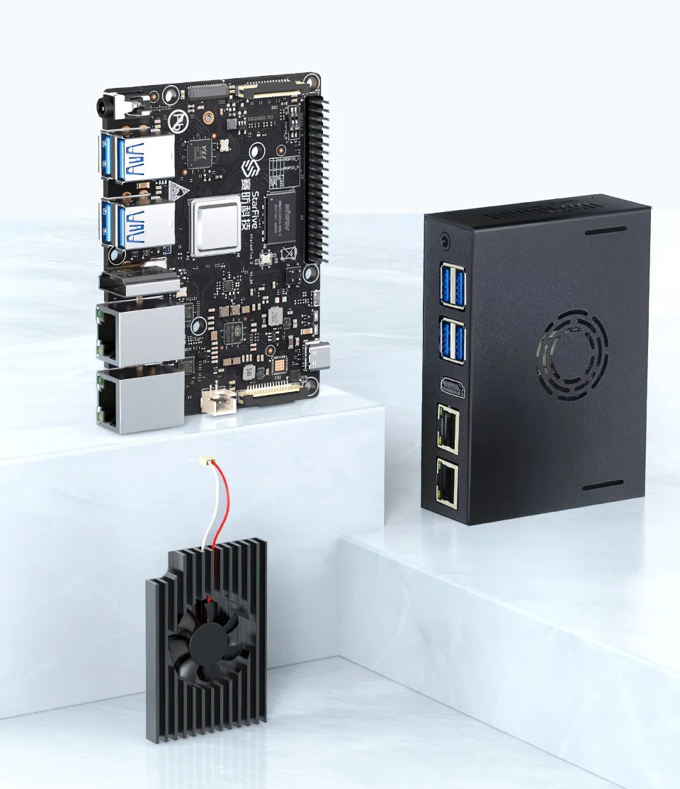 VisionFive2 8GB WiFi AI Kit Ko - Raspberry Pi 5 8Gb Board ulasan dan harga