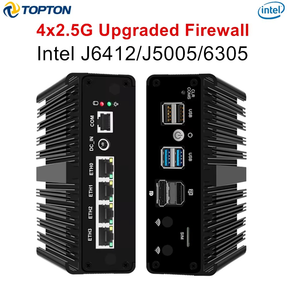 Intel N150 Mini PC Firewall Ro - Pfsense Firewall Router 2.5G 4 I226 ulasan dan harga
