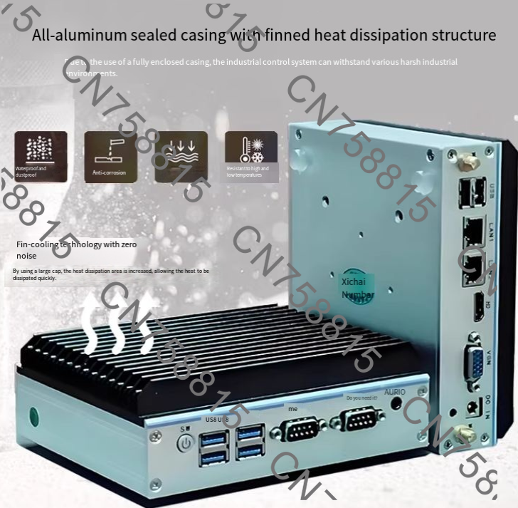 Dual LAN/Serial RS485, PC Indu - Fanless Industrial Pc Rs485 Core I7 ulasan dan harga