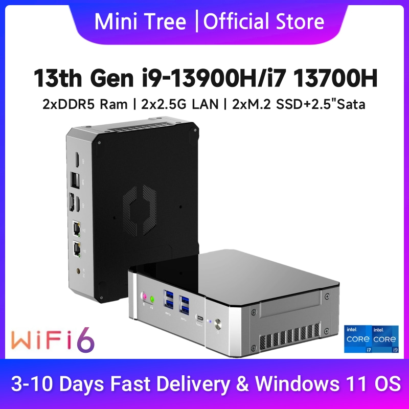 13Th Gen Mini PC game Windows  - Intel Core I9 13900H Mini Pc ulasan dan harga