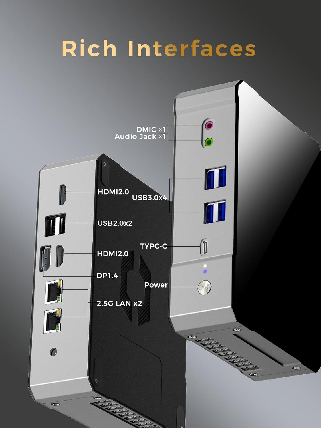 Yohans komputer PC mini, Thund - Intel Core I9 13900H Mini Pc ulasan dan harga